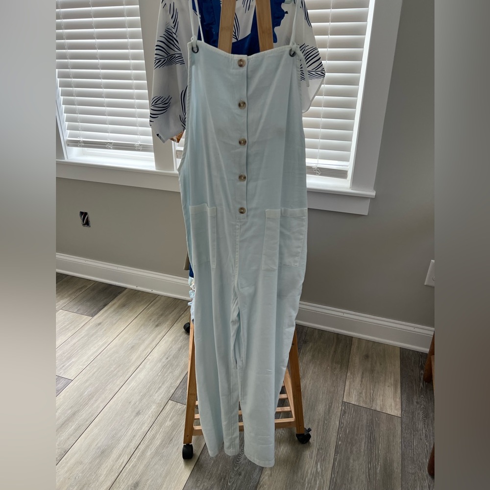 Nwt billabong beach cruiser overalls size medium